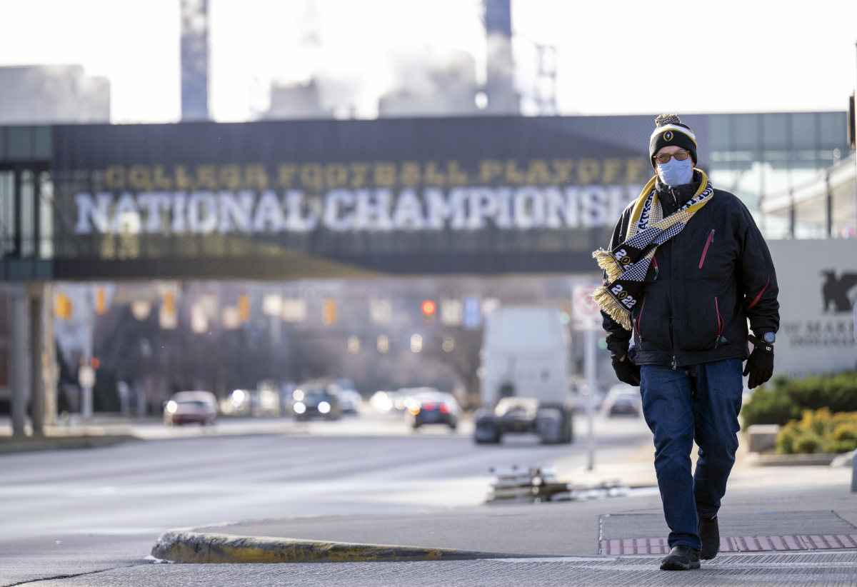 Game-time temps in Indianapolis are expected to be in the teens.